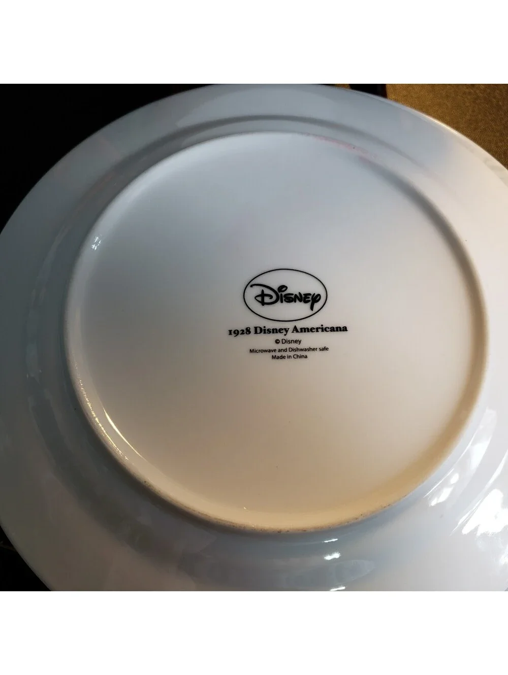 1928 DISNEY AMERICANA Salad Plate 8